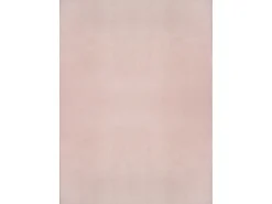 Tapete pelo curto lavável antiderrapante - Rosa - 160 x 220 cm - RELAX