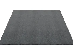 Tapete pelo curto lavável antiderrapante - Antracite - 300 x 400 cm - RELAX