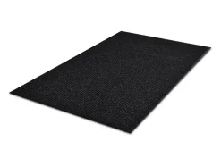 Tapete Preto para Porta em PVC 90x60 cm - Solução Prática e Eficiente