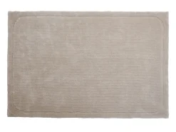 Tapete redondo de pelos médios, 200 x 290 cm, Taupe, VELINA