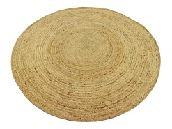 Tapete redondo JAIPUR - 100% juta - D. 150 cm - Natural
