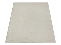 Tapete Rio sala estar antiderrapante arco, Creme, 300 x 400 cm