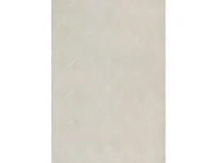 Tapete Rio sala estar antiderrapante 3D, Creme, 160 x 220 cm