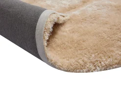 Tapete shaggy com pelo comprido - 200 x 290 cm - Cinzento - PIETRA