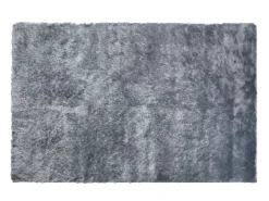 Tapete shaggy de pelo comprido ultra macios - 160 x 230 cm - Antracite - DOLCE