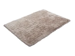 Tapete shaggy de pelo longo -200 x 290 cm - Taupe - ARDELA