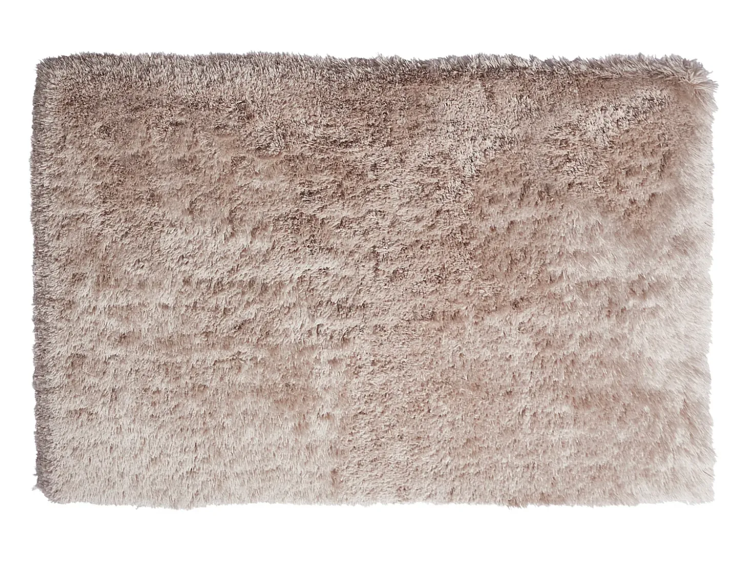Tapete shaggy de pelo longo -200 x 290 cm - Taupe - ARDELA
