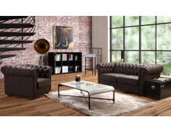 Tapete shaggy DOLCE taupe reflexo bege - poliéster 120*170cm