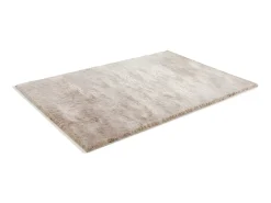 Tapete shaggy DOLCE Taupe reflexo bege - poliéster 160*230cm
