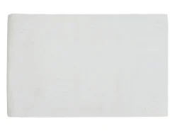 Tapete shaggy pelos compridos efeito pele 160 x 230 cm branco-sujo - BUNNY