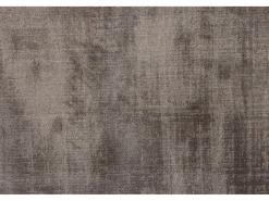 Tapete tecido à mão em viscose 120x120 cm cinzento Star