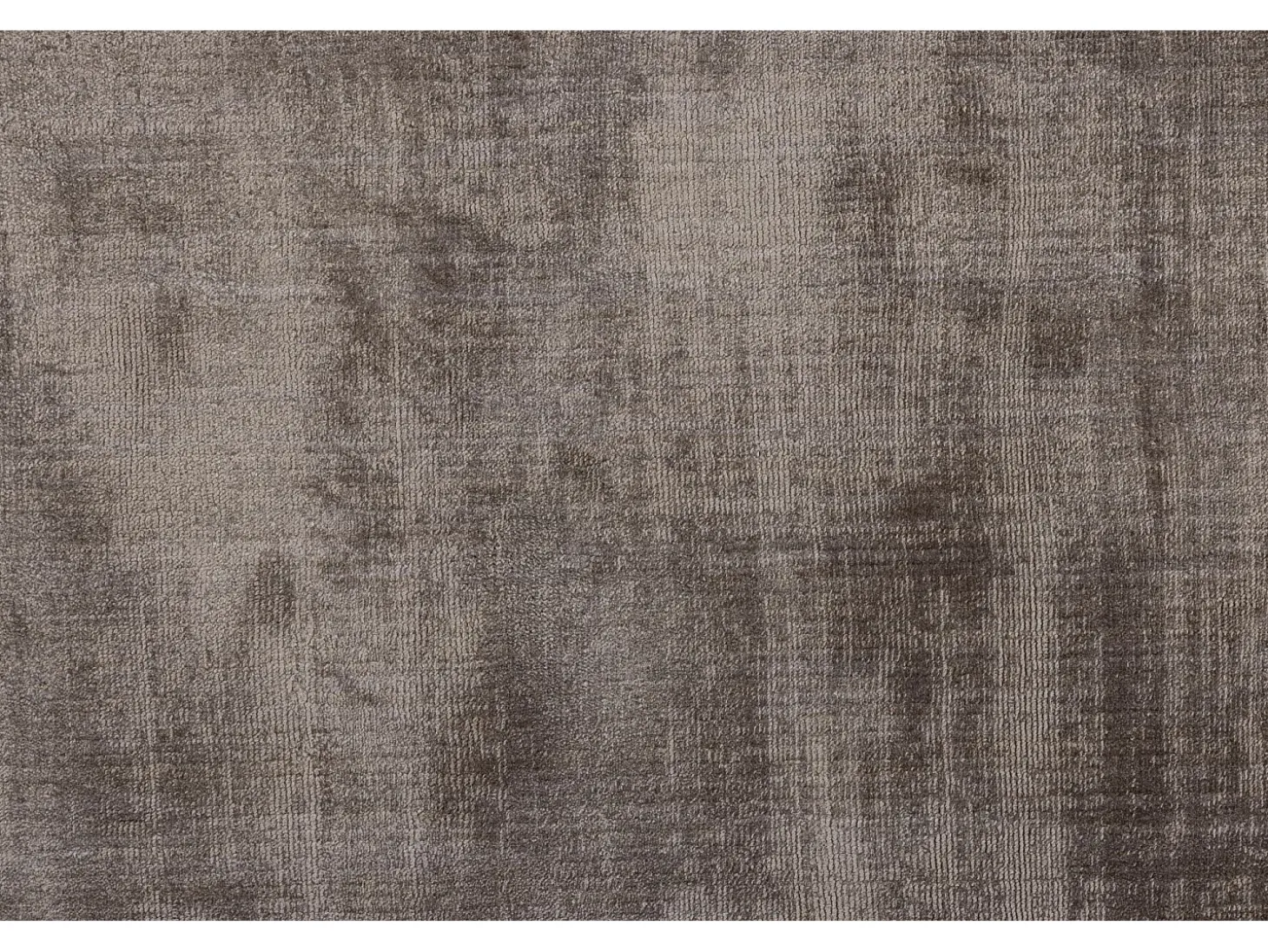 Tapete tecido à mão em viscose 120x120 cm cinzento Star