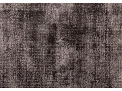 Tapete tecido à mão em viscose 190x190 cm antracite Star