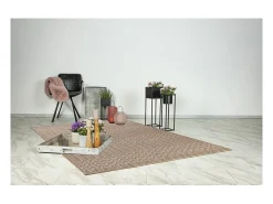 Tapete 150x80cm, design C103A cor natural - Conforto e elegância para o seu interior.