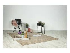 Tapete 230x160cm, design C203A na cor natural - Conforto e elegância para o seu interior.