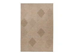 Tapete 230x160cm, design C403A na cor natural - Conforto e elegância para o seu interior.