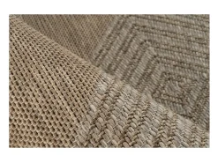Tapete 150x80cm, design C403A na cor natural - Conforto e elegância para o seu interior.