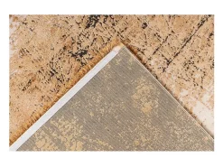 Tapete 330x240cm, design E409E na cor dourada - Conforto e elegância para o seu interior.