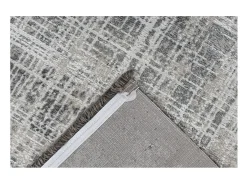 Tapete 150x80cm, design E109E na cor prata - Conforto e elegância para o seu interior.