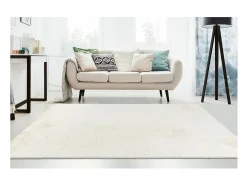 Tapete 110x60cm, design E005N na cor creme - Conforto e elegância para o seu interior