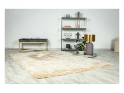 Tapete 150x80cm, design G008R na cor bege - Conforto e elegância para o seu interior.