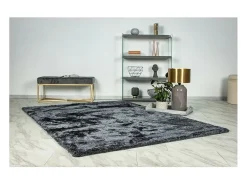 Tapete 230x160cm, design G008R na cor grafite - Conforto e elegância para o seu interior.