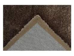 Tapete 150x80cm, design G008R na cor taupe - Conforto e elegância para o seu interior.