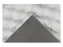 Tapete 230x160cm, design H008Y na cor prata - Conforto e elegância para o seu interior.