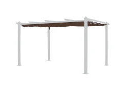 Tecido para pérgula autoportante 3 × 4m CASSIS taupe