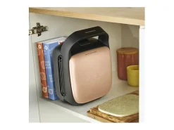 Tefal Croque-Gaufres 700W SW863JF0 com 2 Placas Antiaderentes Removíveis e Armazenamento Vertical