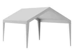 Tela de Avent SucceBuy de Reposição para Garagem Tenda, 366 x 610 cm, Cinza, Lona Resistente para Abrigo de Garagem, Impermeável e com Proteção UV