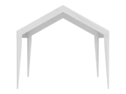 Tela de Avent SucceBuy de Reposição para Garagem Tenda, 305 x 610 cm, Branco, Lona Resistente para Abrigo de Garagem, Impermeável e com Proteção UV
