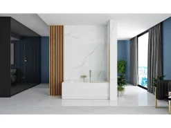 Tela De Banheira Rea Elegant 70 Gold