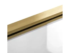 Tela De Banheira Rea Elegant 70 Brush Gold