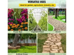 Tela de Capa SucceBuy, para Cobertura do Solo e Barreira contra Plantas Daninhas, 0,16 kg, 1220 x 3040 cm