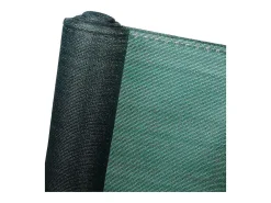 Tela de sombra sintética "Verdo" - 1 x 10 m - 90g/m² - Verde resistente aos raios UV para jardim e varanda