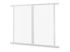 Tela Mosquiteira para Porta SucceBuy para Autocaravana 66.04 x 60.96 cm, Fácil de Instalar, Rede de Proteção para Animais em Liga de Alumínio Resistente, Branco
