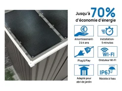 Telheiro metálico para jardim 