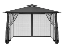 Tenda de Jardim SucceBuy Rede Mosquiteira para Gazebo de Jardim 304,8 x 396,2 x 207,3 cm, Somente Rede