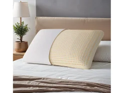The White Stone Conjunto de 3 almofadas de Memory Foam 40×70 cm, H 11 cm, cervicais, hipoalergénicas e respiráveis