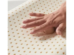 The White Stone Conjunto de 4 almofadas de Memory Foam 40×70 cm, H 11 cm, cervicais, hipoalergénicas e respiráveis