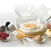 Tigela de salada transparente empilhável em vidro temperado resistente a choques - Lys 17cm 97cl Duralex