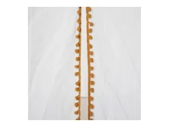 Tipi Infantil Wapi Branco 120 cm - Enrolável e portátil em Poliéster e Algodão