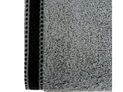 Toalha de Banho em Algodão Cinza Escuro 70x130 cm - Macia & Agradável
