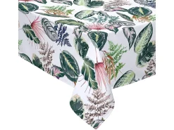 Toalha de mesa de resina verde Naf Naf TROPALM