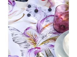 Toalha de mesa de resina malva Naf Naf ULUTU
