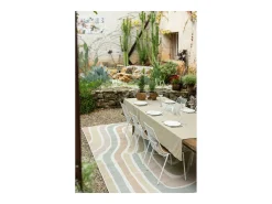Toalha de mesa reciclada Grace Camelo 140 x 250 cm