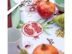 Toalha de mesa resinada Naf Naf MINGRANA vermelho
