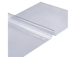 Toalha de Mesa Transparente SucceBuy Protetor de Mesa em PVC 46 x 91 cm, Capa de Mesa em Plástico Transparente, 1,5 mm de Espessura
