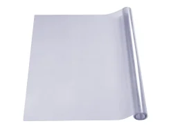 Toalha de Mesa Transparente SucceBuy Protetor de Mesa em PVC 46 x 91 cm, Capa de Mesa em Plástico Transparente, 1,5 mm de Espessura